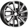 Легковой диск KDW KD1430 5,5x14 4x100 ET40 54,1 Black Front Polished