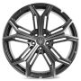 Легковой диск Skill Wheels SL577 10,5x21 5x114,3 ET53 67,1 графит + полированные спицы